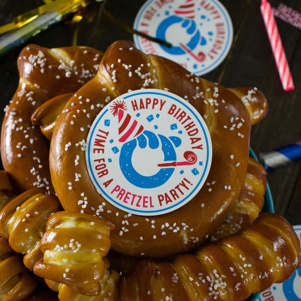 Soft Pretzel Lovers Variety Box - Happy Birthday